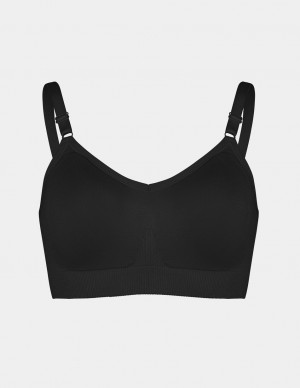 Knix Good to Go Seamless Bras Black | AFVXUR-354