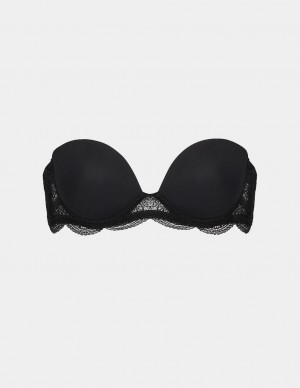 Knix Karma Seamless Bras Black | BCOWRL-126