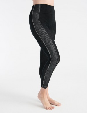 Knix Merino SculptWool® Seamless Legging Black | DOPELQ-128