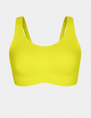 Knix Revolution Adjustable Pullover Bras Yellow | VFXPAS-278