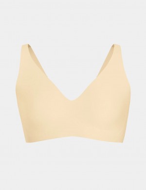 Knix Revolution V-Neck Bras Cream | ACMKYP-194