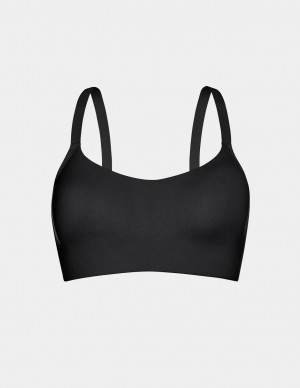 Knix The One&Only Scoop™ Bras Black | FPUSOJ-317