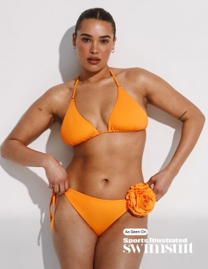 Knix Triangle Bikini Orange | EYWNFV-610