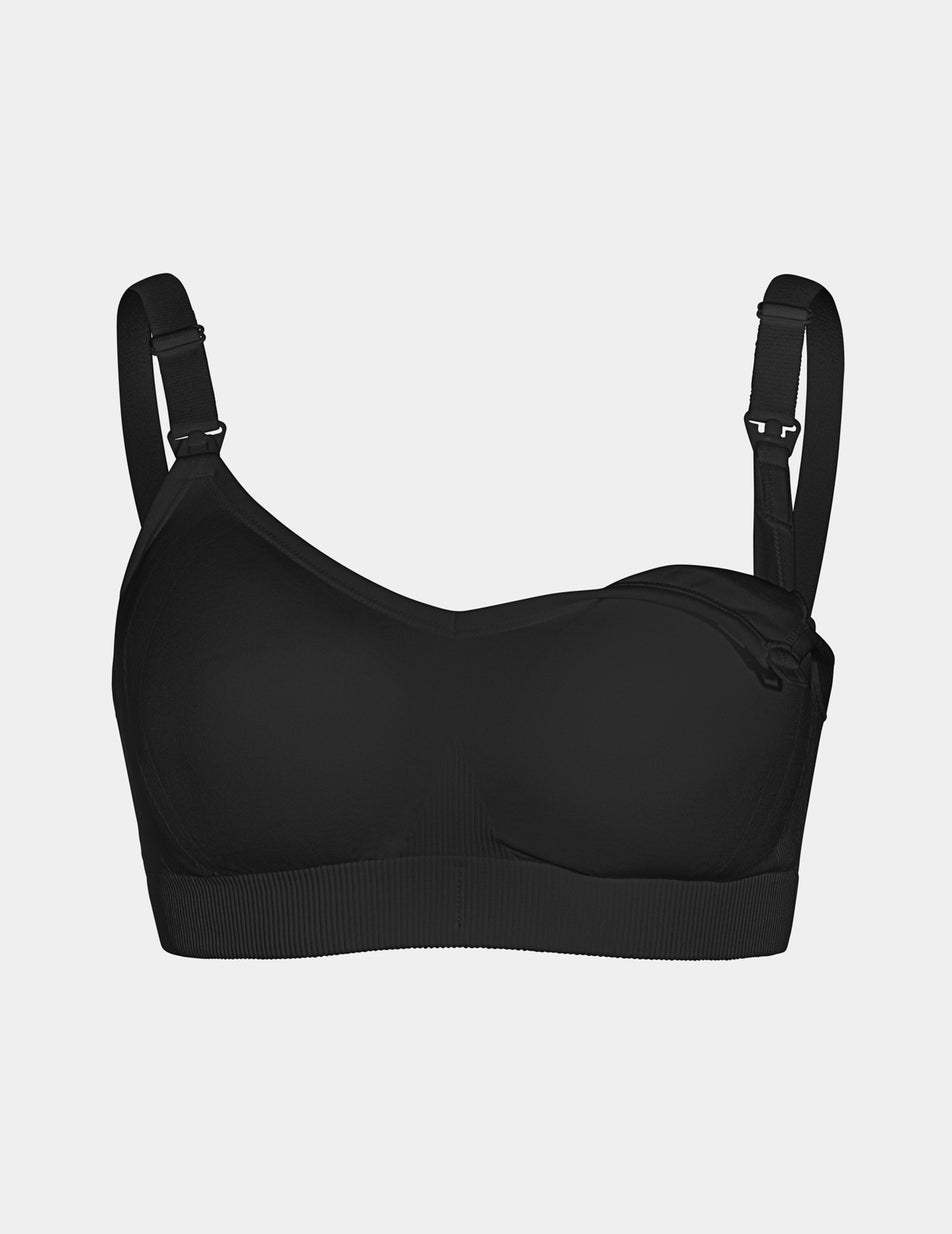 Knix BlissFit™ Leakproof Nursing Bras Black | QPMFNC-068