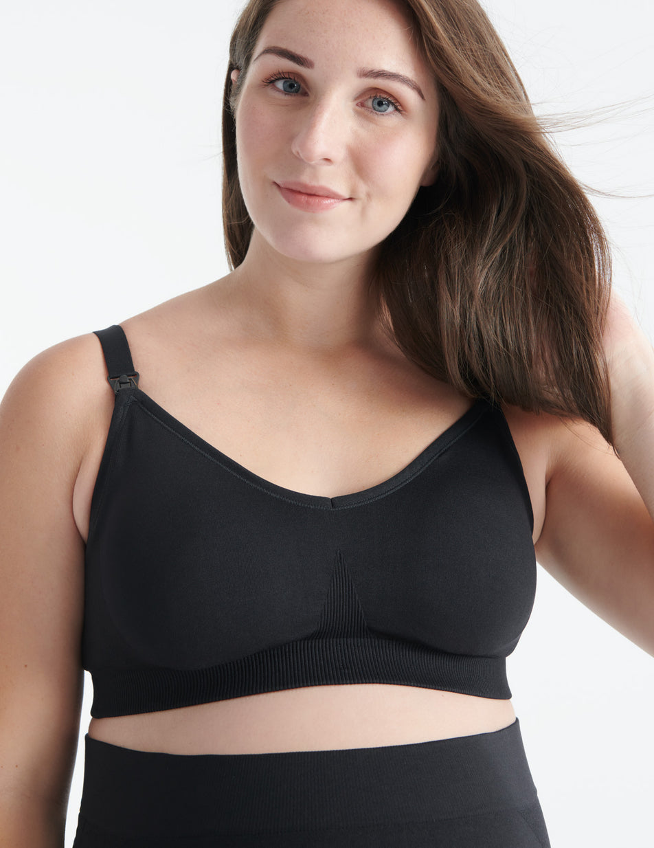 Knix BlissFit™ Leakproof Nursing Bras Black | QPMFNC-068