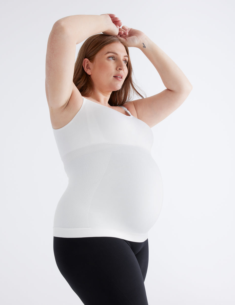 Knix BlissFit™ Leakproof Nursing Tops White | TKRMUY-037