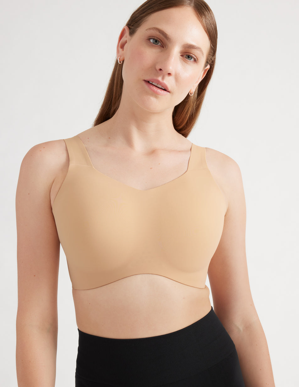 Knix Catalyst Sports Bras Beige | HOMGPS-063