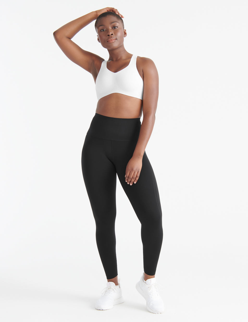 Knix Catalyst Sports Bras White | AGUSIX-094