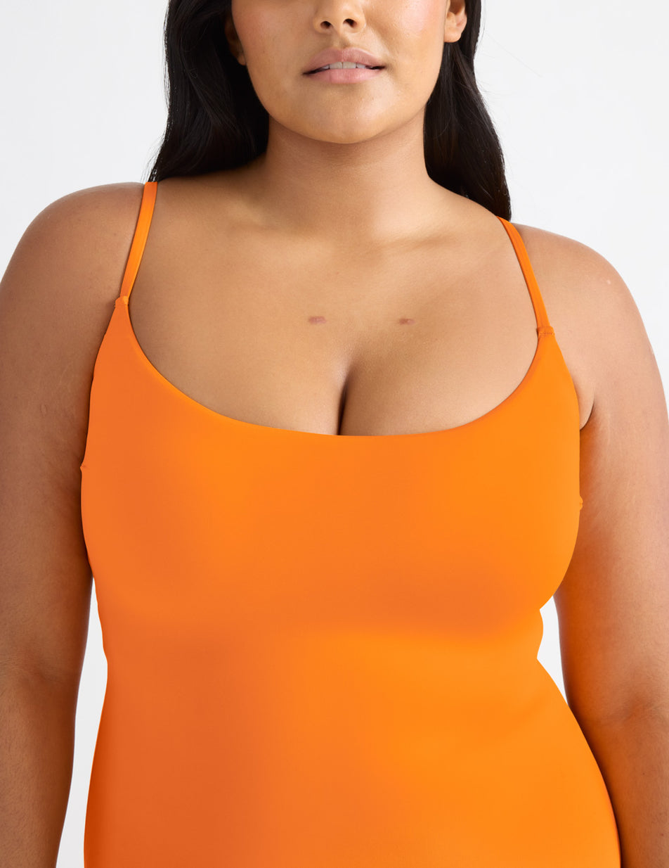 Knix Classic One Piece Swimsuits Orange | SGAKLU-065