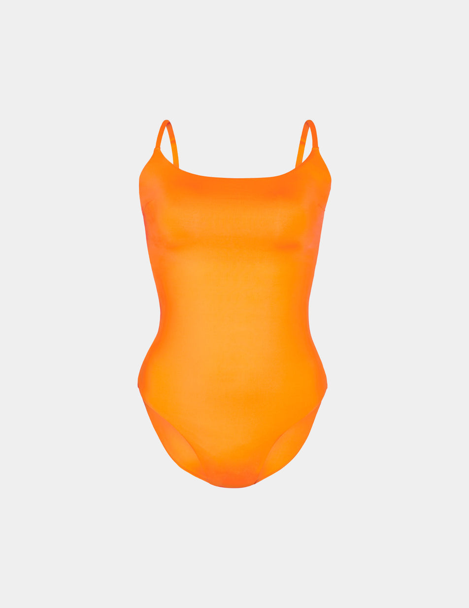 Knix Classic One Piece Swimsuits Orange | SGAKLU-065