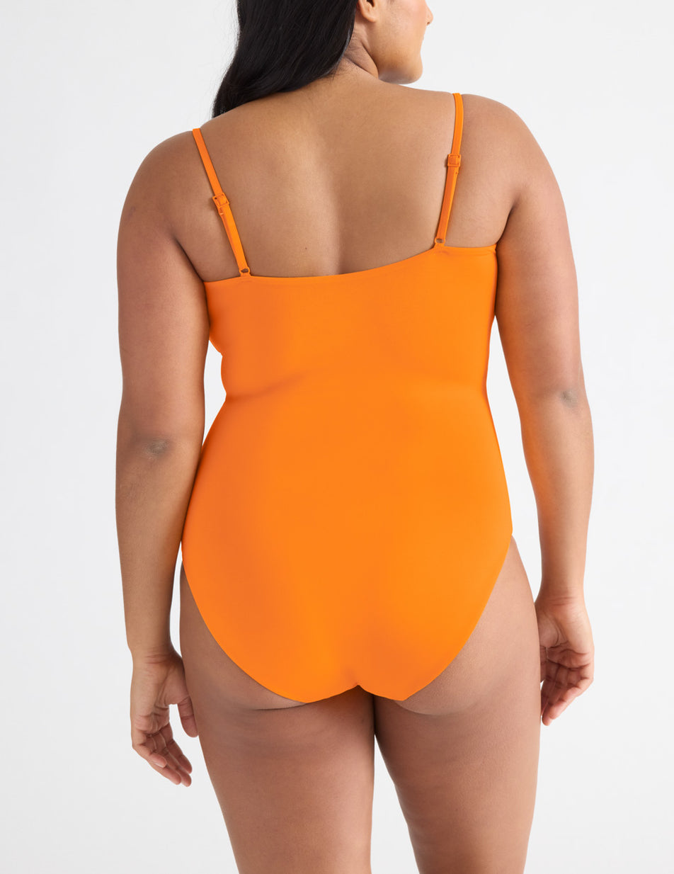 Knix Classic One Piece Swimsuits Orange | SGAKLU-065