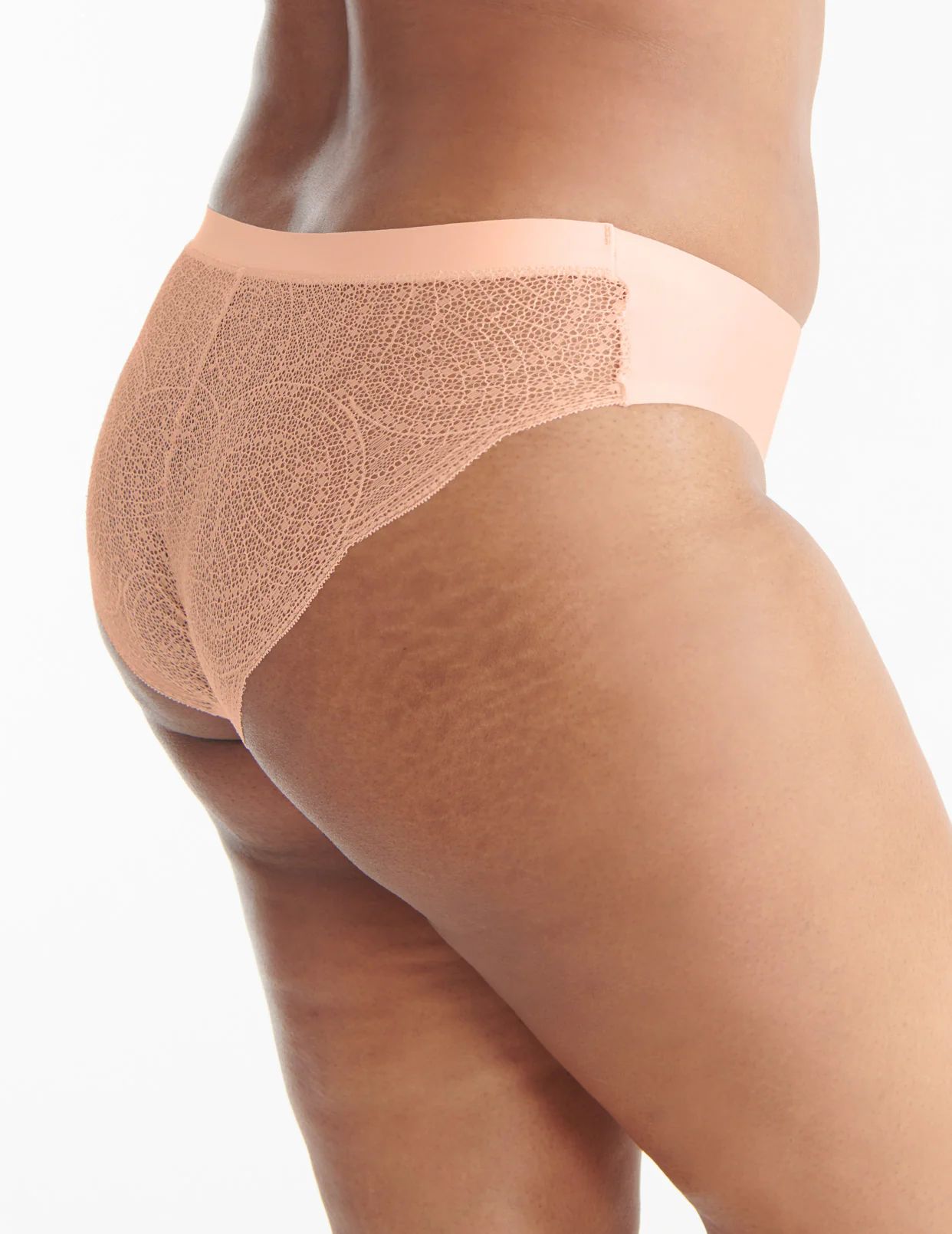 Knix Essential Lace Bikini Bottoms Pink | GVDZUK-139