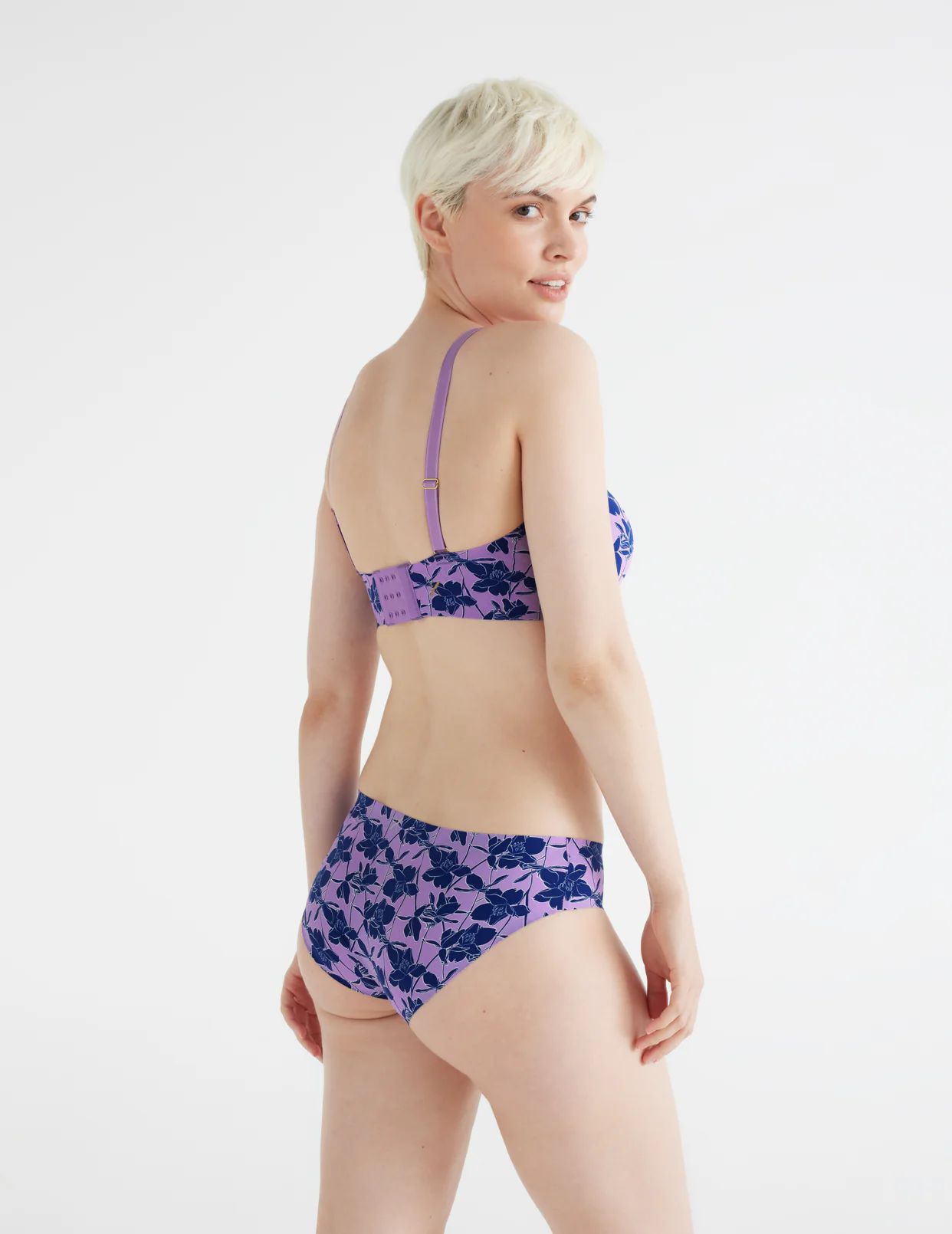 Knix Essential No-Show Bikini Bottoms Blue | UXVJPO-341