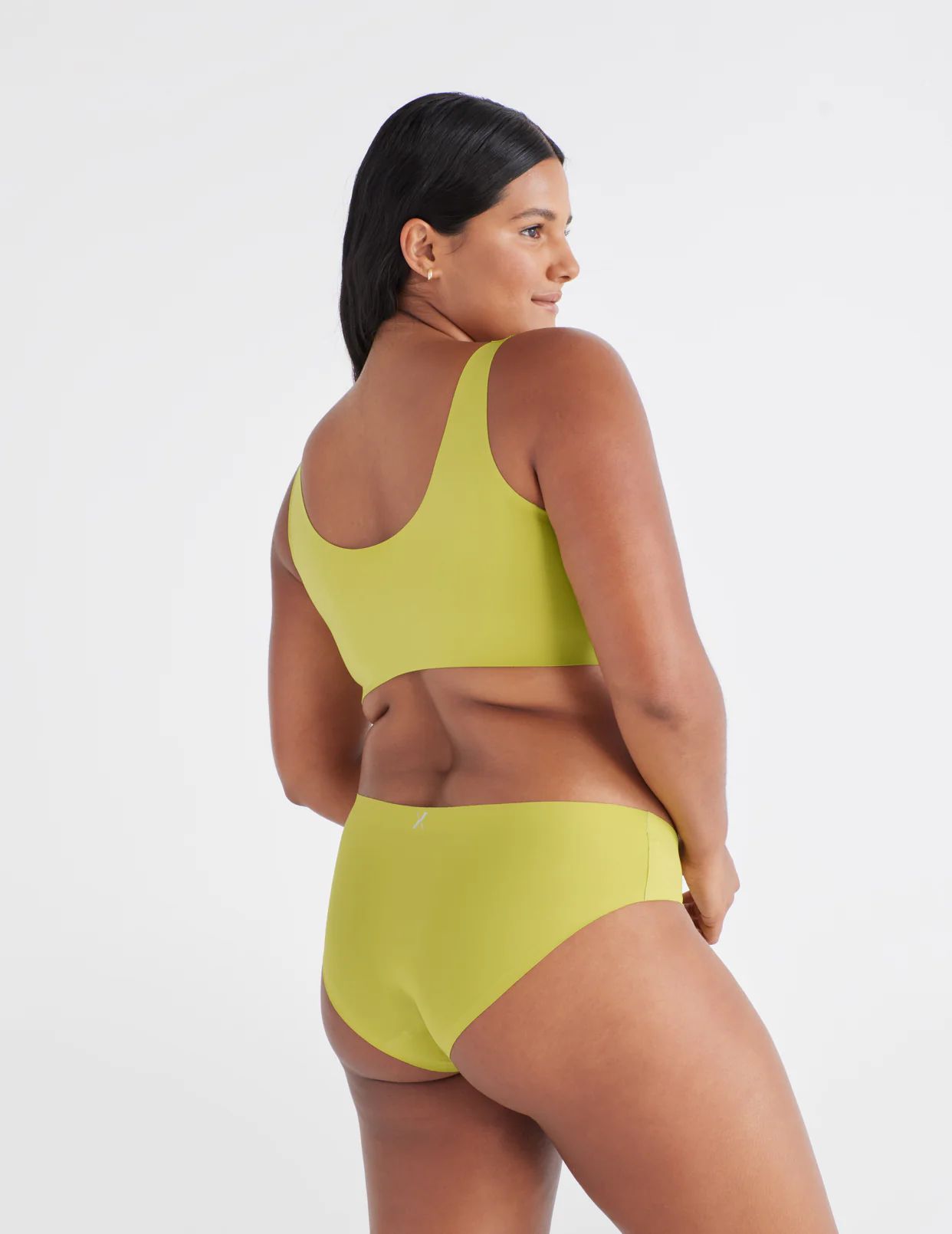 Knix Essential No-Show Bikini Bottoms Yellow | IPZYGR-098