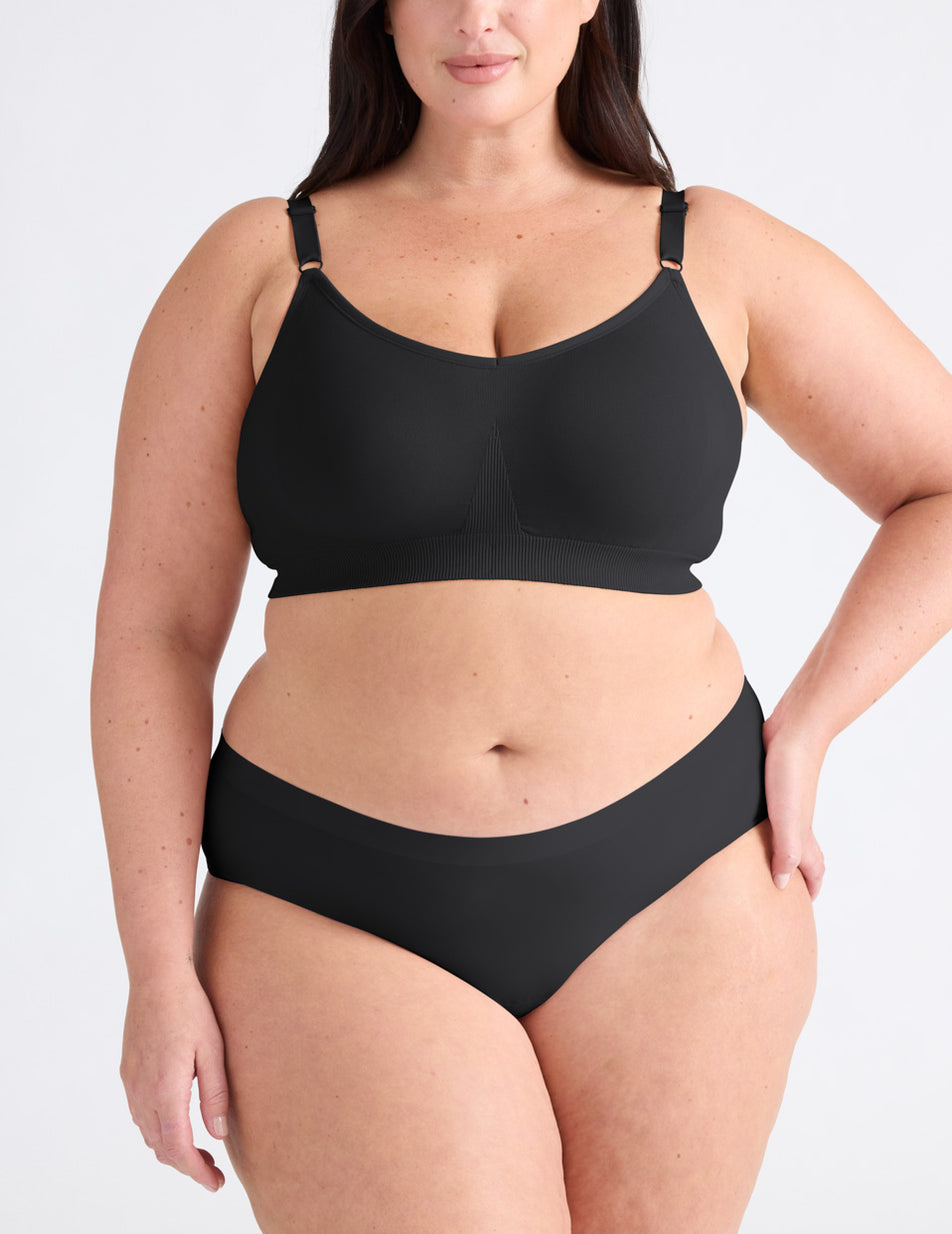 Knix Good to Go Seamless Bras Black | AFVXUR-354