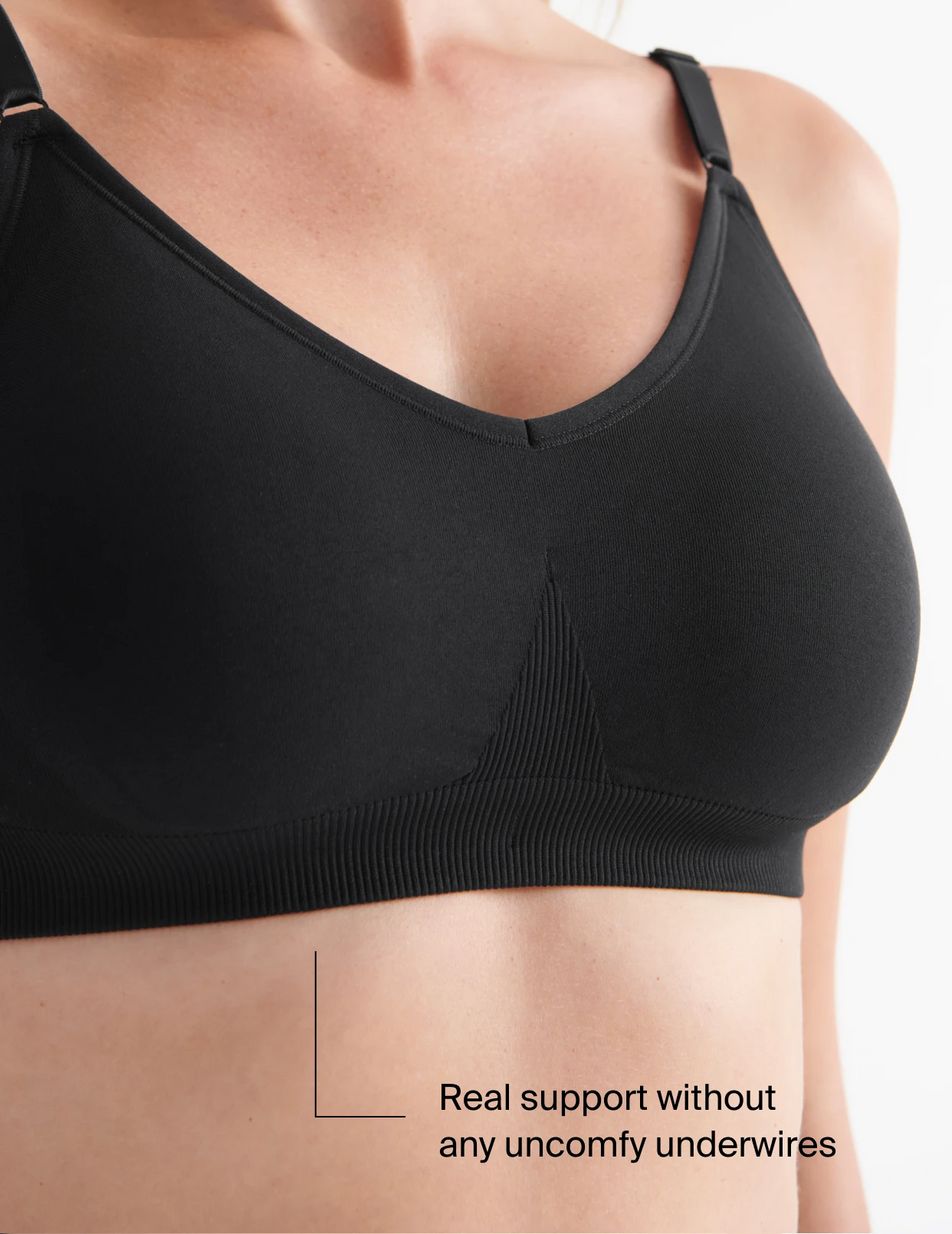 Knix Good to Go Seamless Bras Black | AFVXUR-354