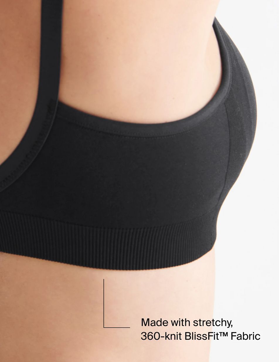 Knix Good to Go Seamless Bras Black | AFVXUR-354