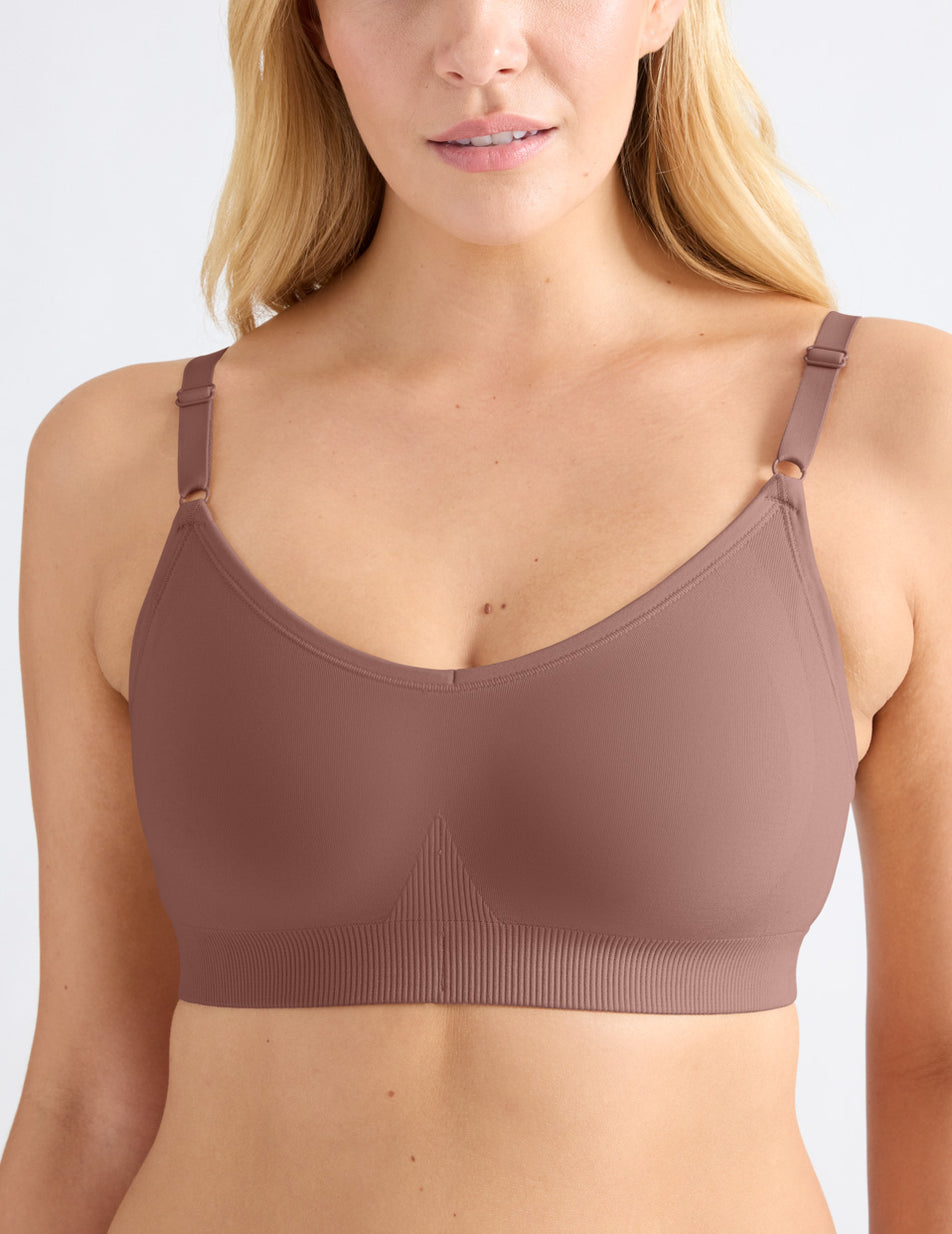 Knix Good to Go Seamless Bras Brown | VJTRGF-950