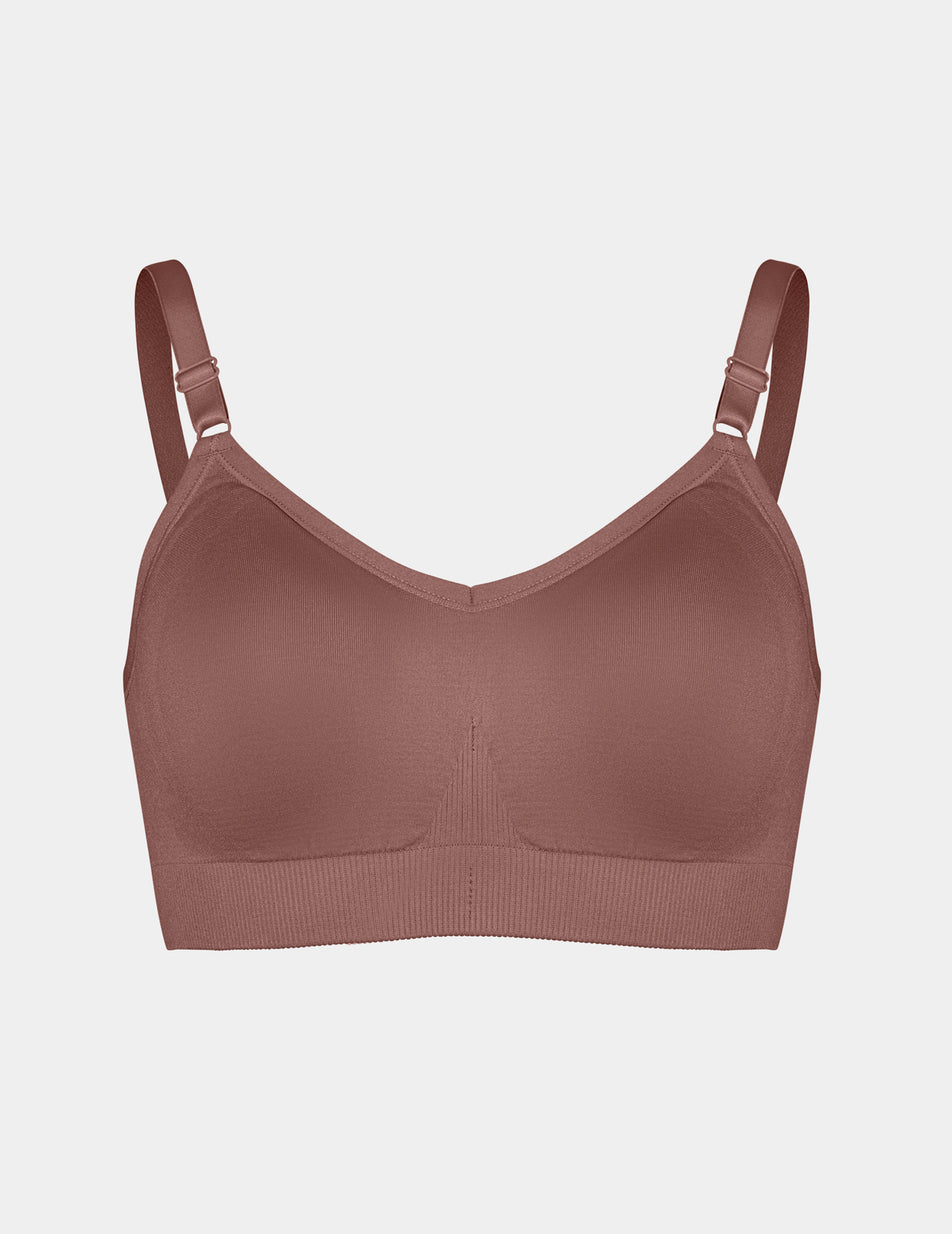 Knix Good to Go Seamless Bras Brown | VJTRGF-950