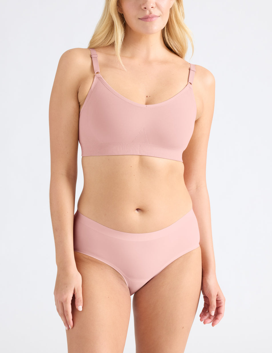 Knix Good to Go Seamless Bras Pink | HQYWJV-962