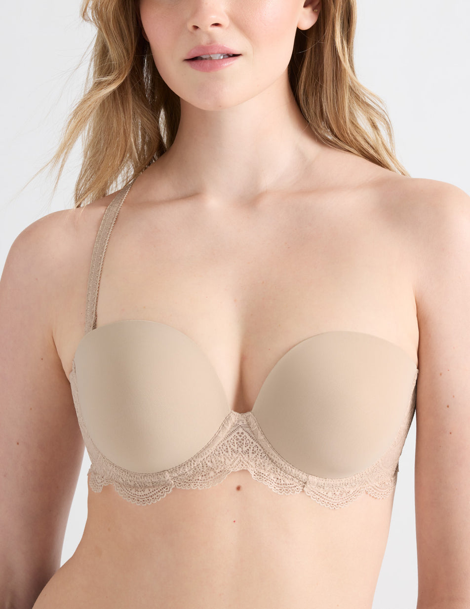 Knix Karma Seamless Bras Beige | GUXPSV-607