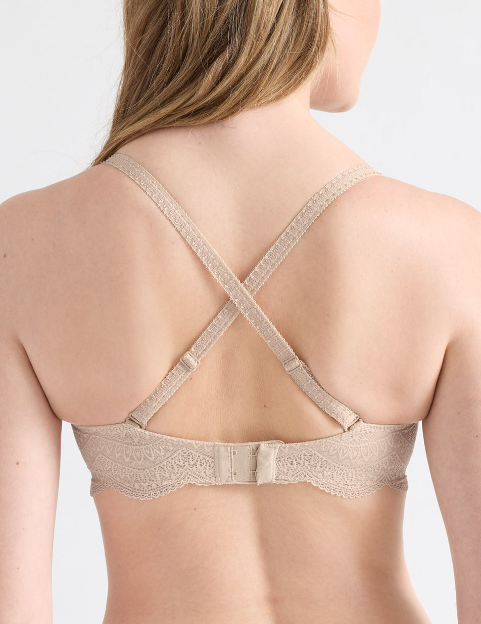 Knix Karma Seamless Bras Beige | GUXPSV-607