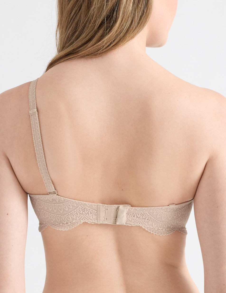 Knix Karma Seamless Bras Beige | GUXPSV-607