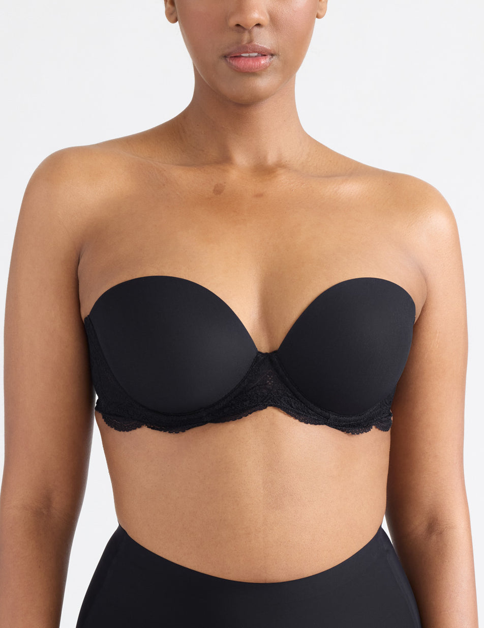 Knix Karma Seamless Bras Black | BCOWRL-126