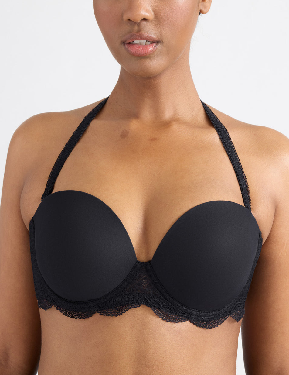 Knix Karma Seamless Bras Black | BCOWRL-126