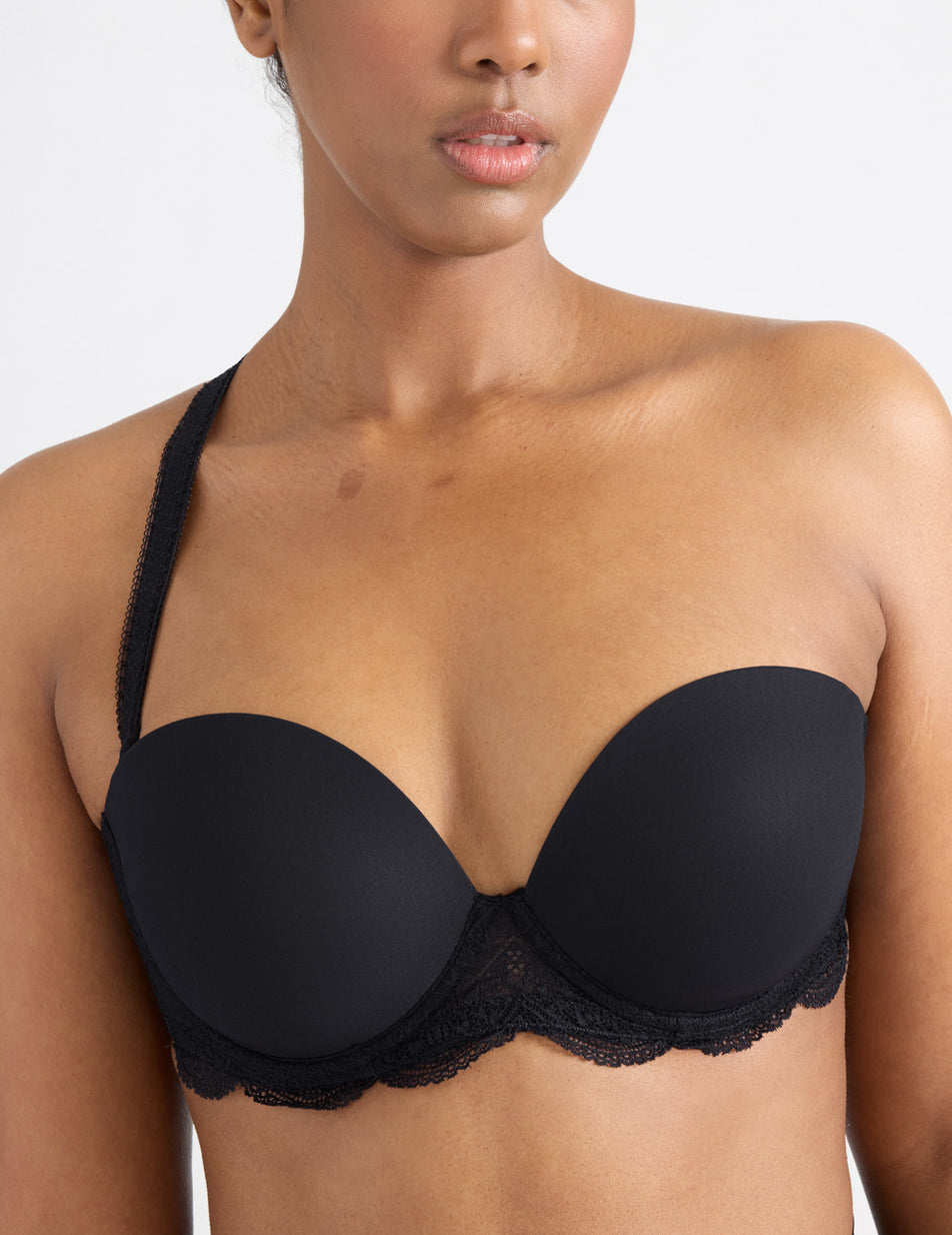 Knix Karma Seamless Bras Black | BCOWRL-126