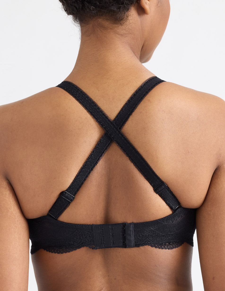 Knix Karma Seamless Bras Black | BCOWRL-126