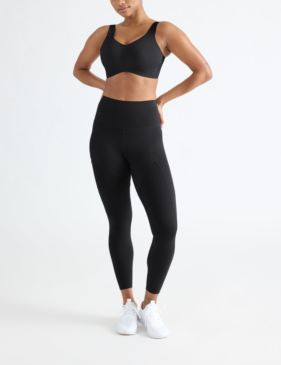 Knix LeakStrong™ Leakproof Legging Black | RQEUWB-738