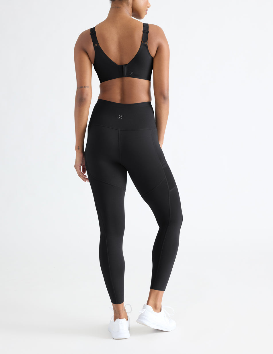 Knix LeakStrong™ Leakproof Legging Black | RQEUWB-738