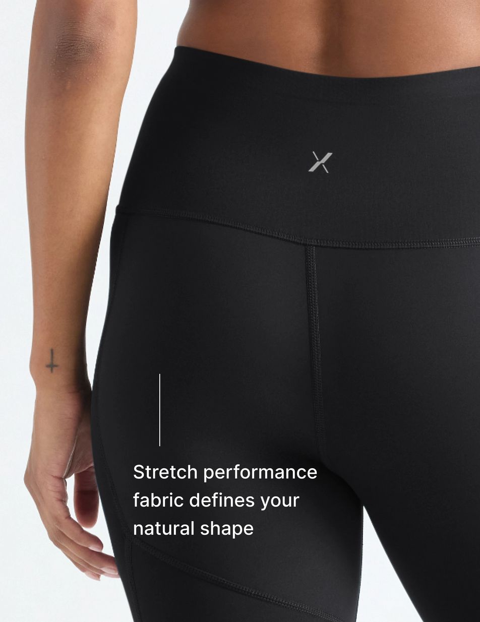 Knix LeakStrong™ Leakproof Legging Black | RQEUWB-738