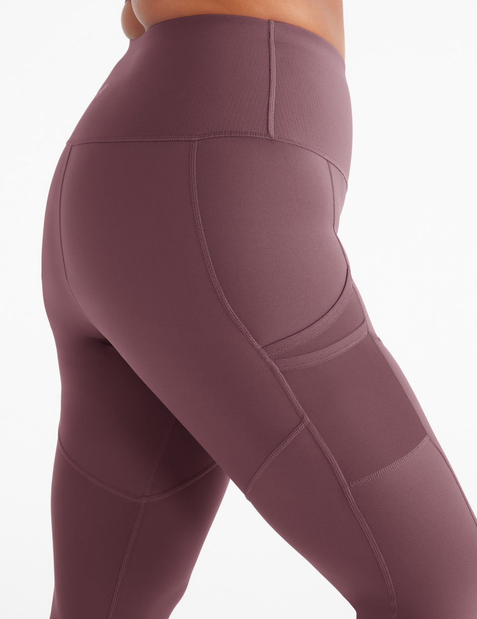 Knix LeakStrong™ Leakproof Legging Brown | UCWADB-862