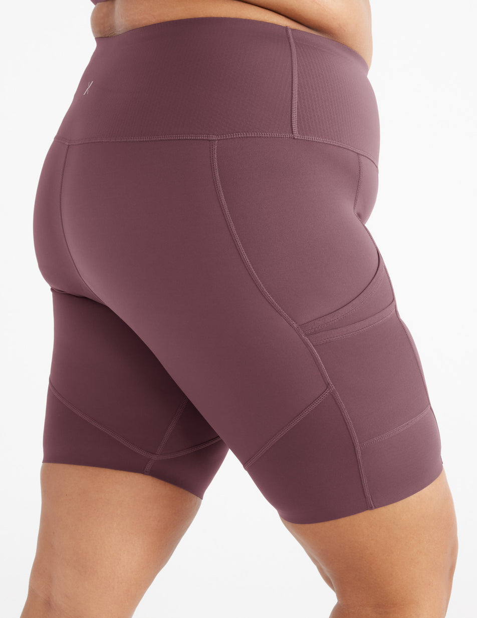 Knix LeakStrong™ Leakproof Shorts Purple | QRXHTZ-256