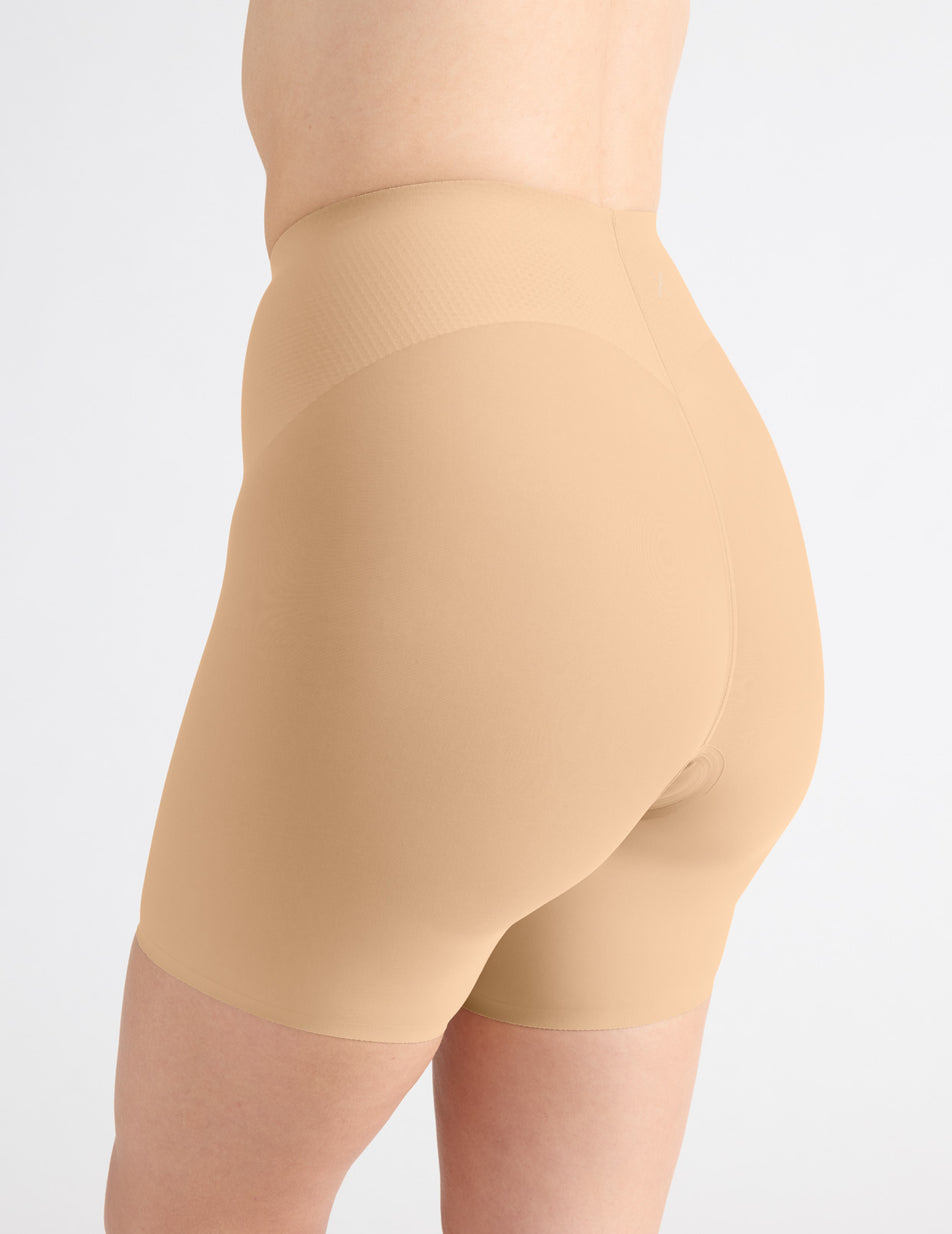 Knix Leakproof Contour Thigh Saver® 6 Shorts Beige | HPFDVX-302