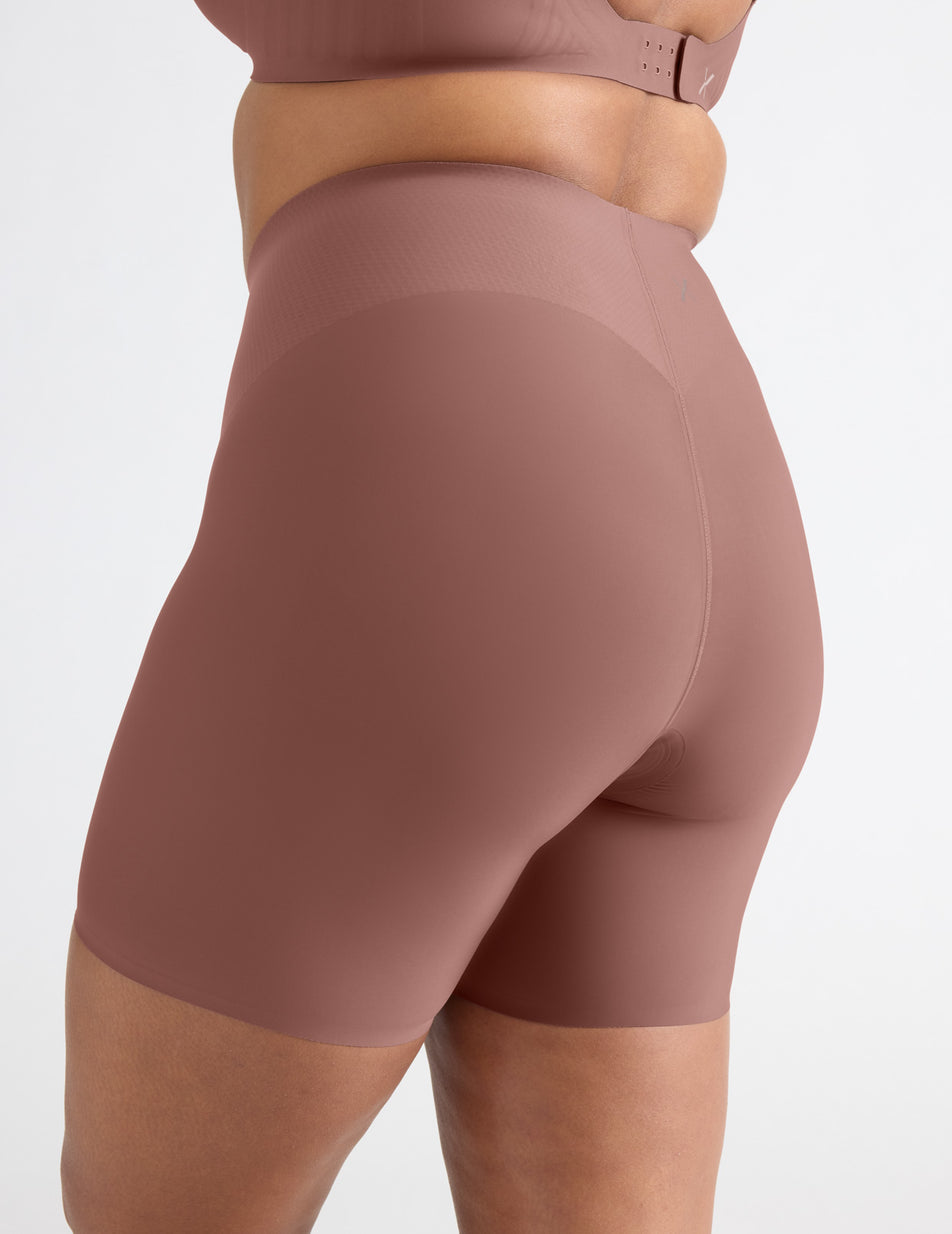 Knix Leakproof Contour Thigh Saver® 6 Shorts Brown | ALJNKT-506