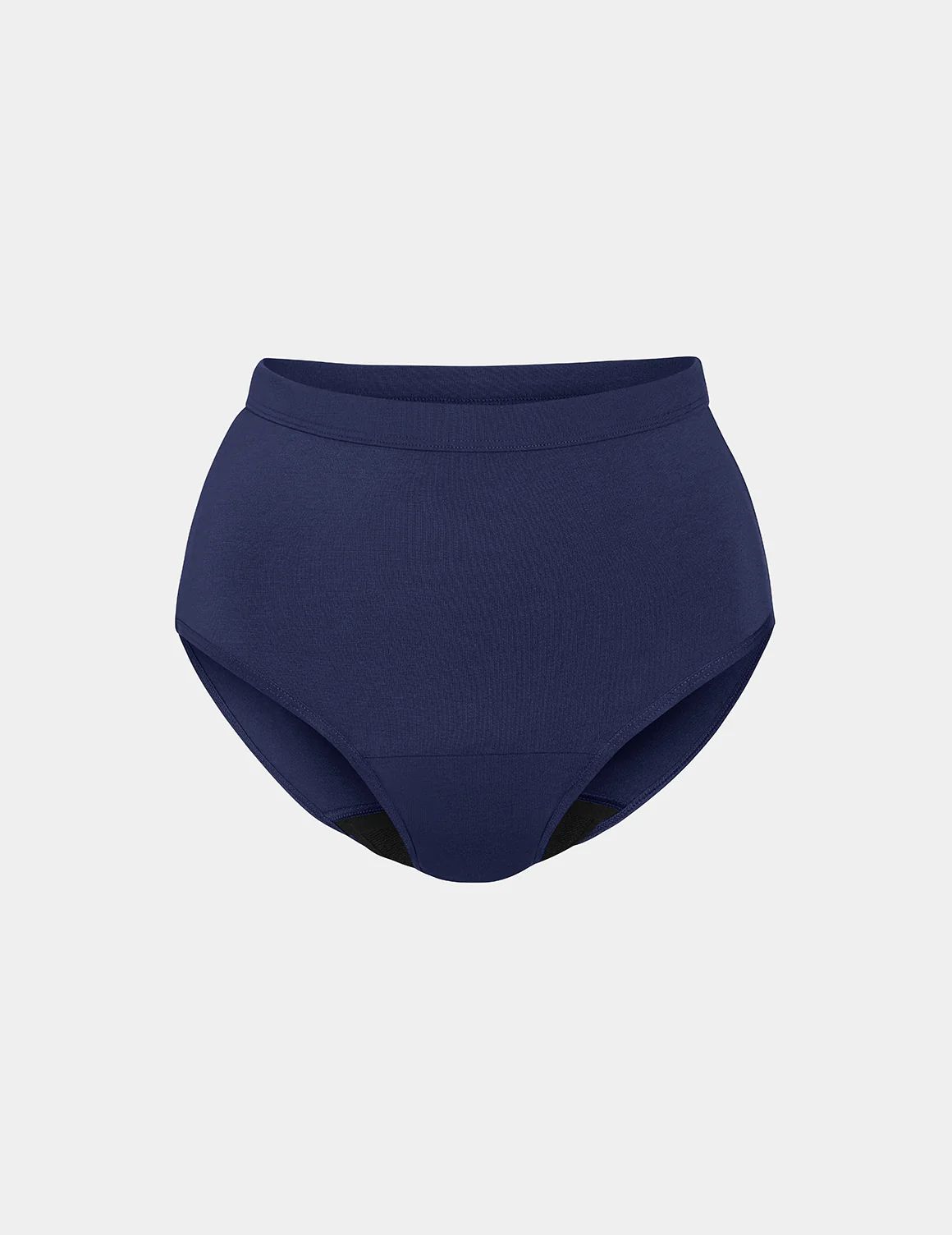 Knix Leakproof Cotton High Rise Underwear Navy | GAESXV-431