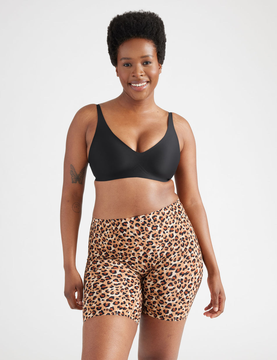 Knix Leakproof Thigh Saver® 6 Shorts Leopard | WFTQKI-628