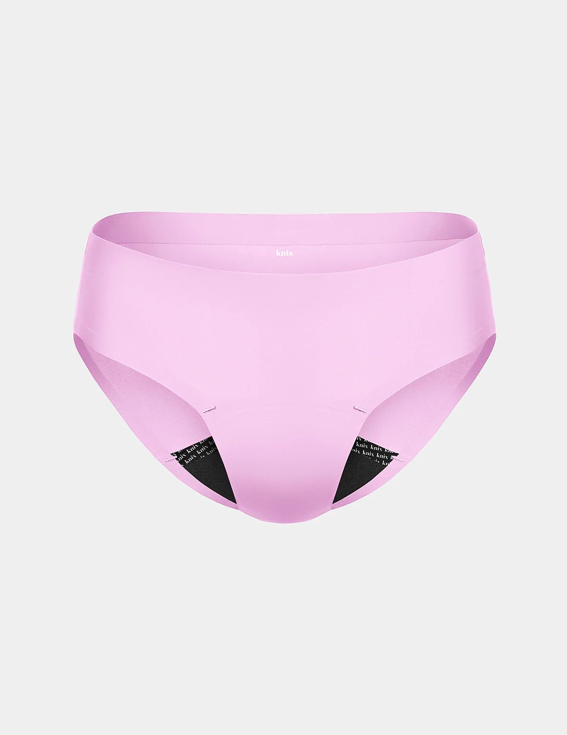 Knix Light Leakproof No-Show Bikini Bottoms Pink | PXKALW-962