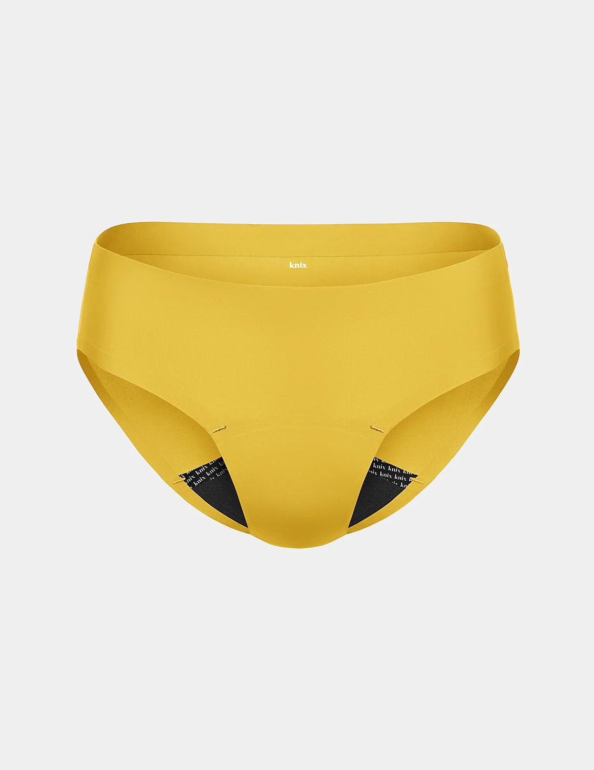 Knix Light Leakproof No-Show Bikini Bottoms Yellow | JLCODN-153