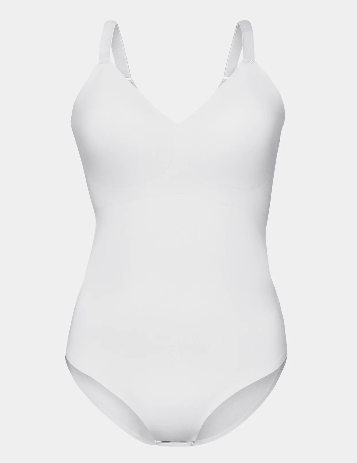 Knix LuxeLift Bodysuit White | VRZSMG-730