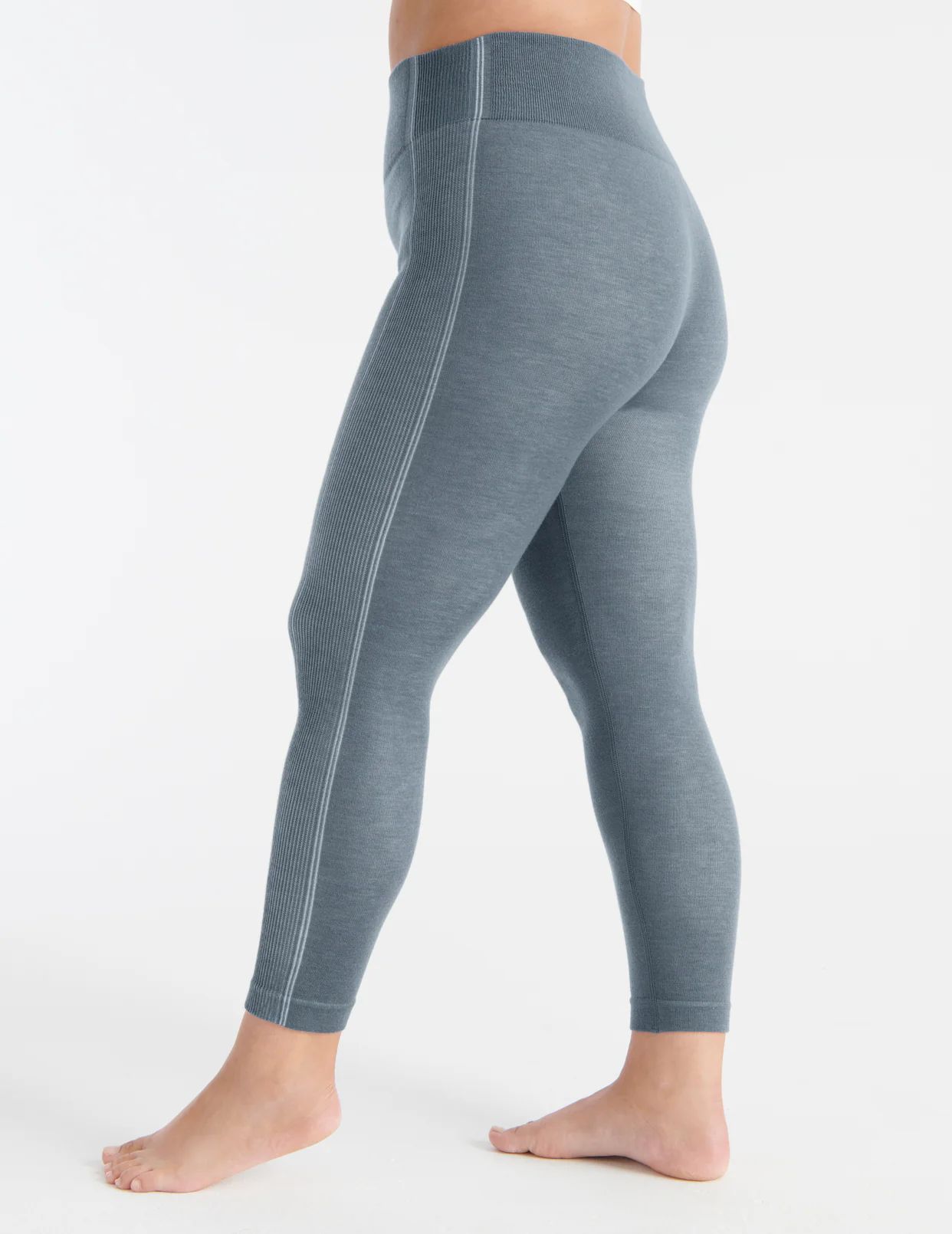 Knix Merino SculptWool® Seamless Legging Grey | HCEAQT-908