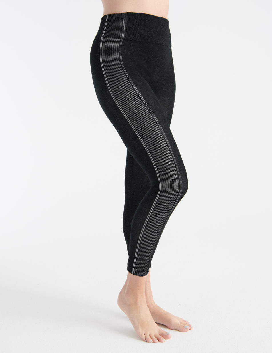 Knix Merino SculptWool® Seamless Legging Black | DOPELQ-128