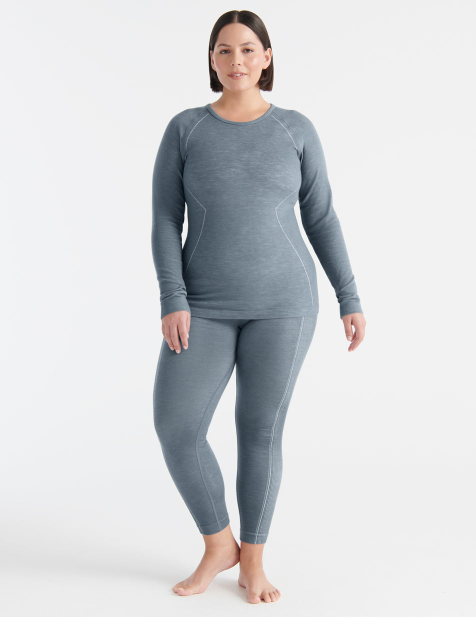 Knix Merino SculptWool® Seamless Tops Grey | FSQPWK-532