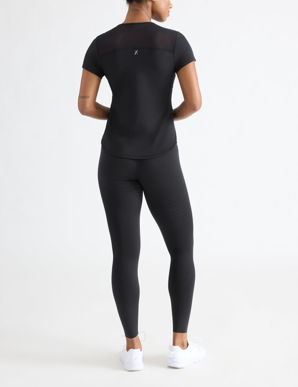 Knix Momenta Active T Shirts Black | GACIWX-874