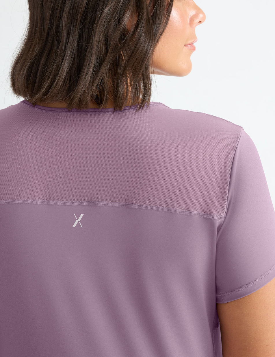 Knix Momenta Active T Shirts Purple | MGFXBD-658