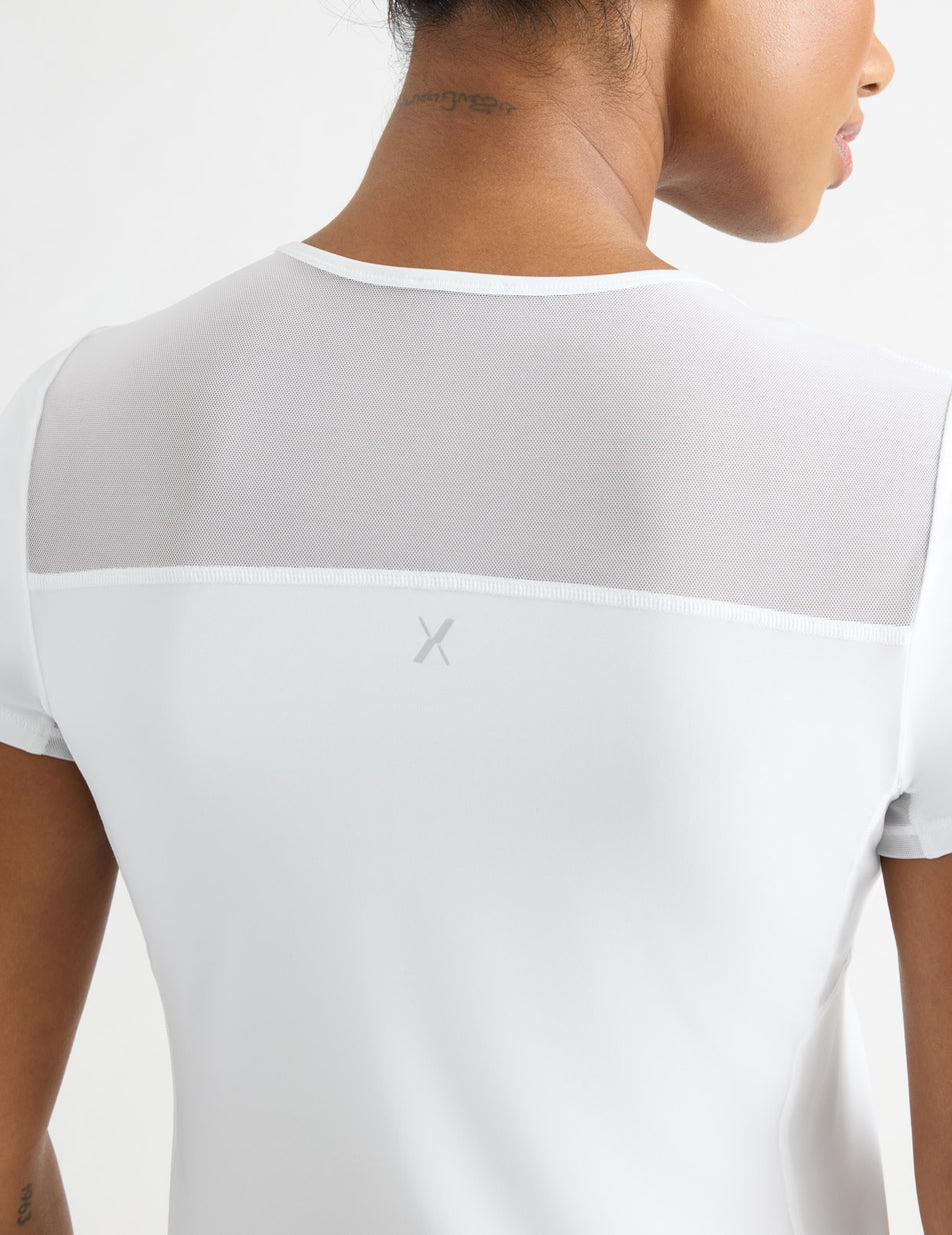 Knix Momenta Active T Shirts White | SQHXOG-361