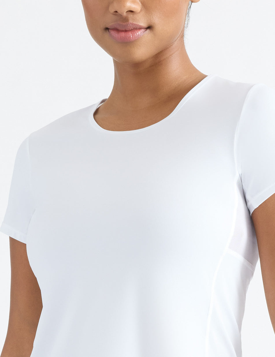 Knix Momenta Active T Shirts White | SQHXOG-361